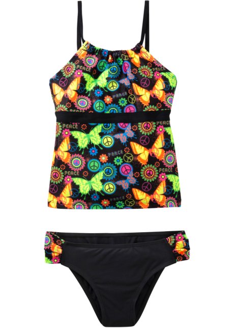 Bonprix Donna Sport & Swimwear Costumi da bagno Tankini Tankini set 2 pezzi Nero 