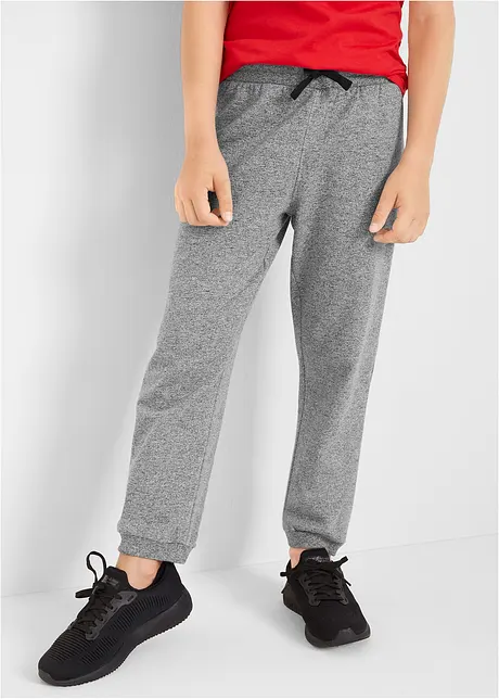 Pantaloni da jogging in puro cotone (pacco da 2), bonprix