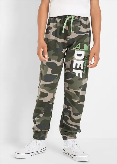 Pantaloni in felpa garzata, bonprix