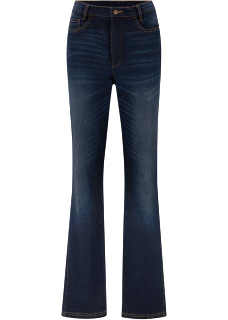 Blu Jeggings di jeans con cinta comoda skinny Bonprix Donna Abbigliamento Pantaloni e jeans Jeans Jeggings 
