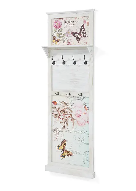 Pannello appendiabiti con farfalle, bpc living bonprix collection