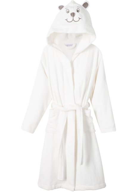 Bianco Bonprix Bambina Abbigliamento Abbigliamento per la notte Accappatoi e vestaglie Accappatoio in spugna 