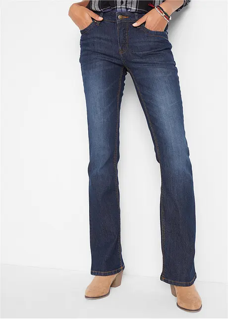 Jeans elasticizzati comfort bootcut, bonprix