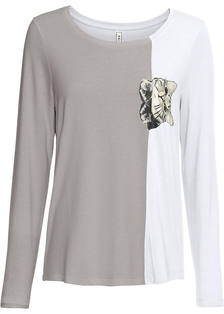 maglia con gatto nel taschino