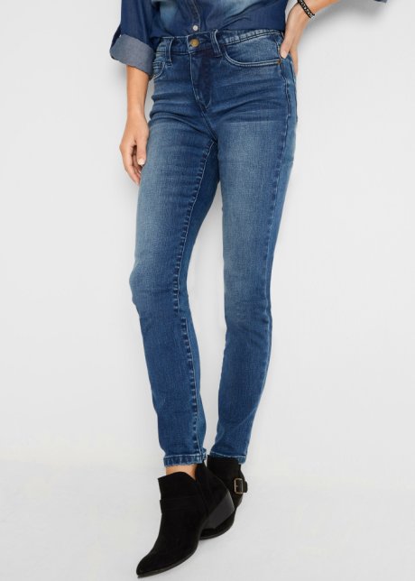 Blu Jeans modellanti con effetto snellente Bonprix Donna Abbigliamento Intimo Intimo modellante 