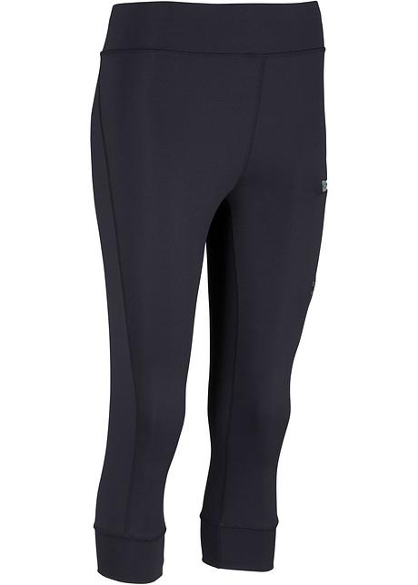 Leggings a pinocchietto per sport livello 3 - Nero