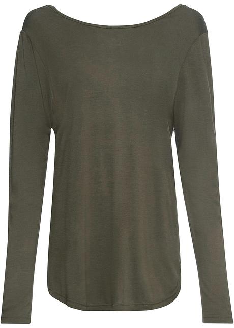 maglia scollo profondo