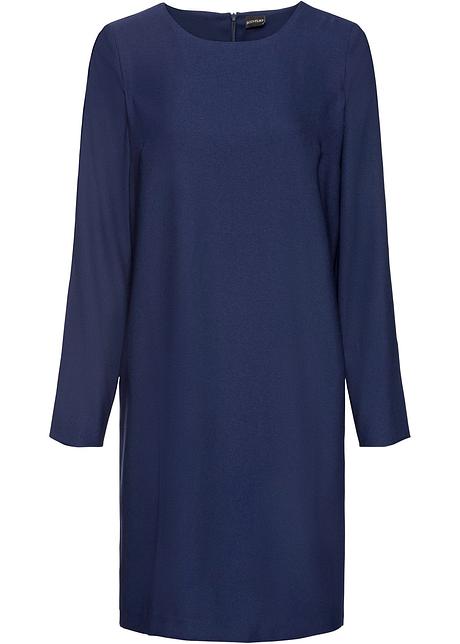 Abito A Maniche Lunghe Blu Scuro Bodyflirt Bonprix It
