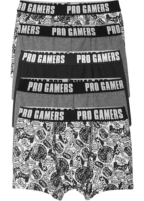 Boxer con morbido cotone (pacco da 5), bonprix