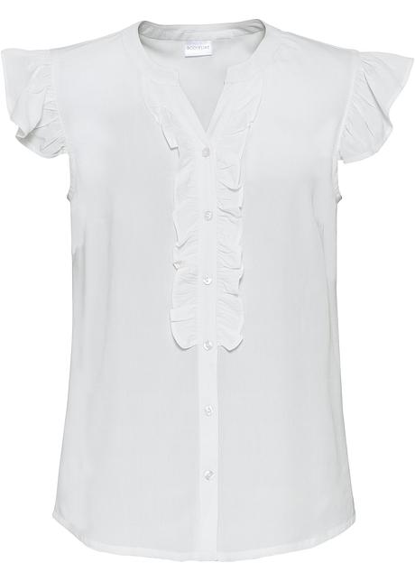 camicetta con ruches