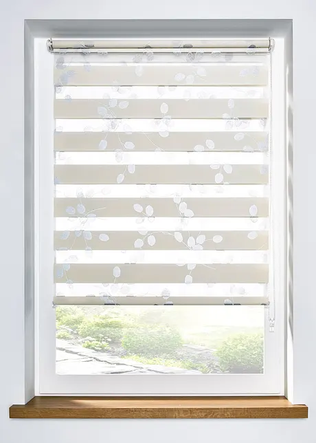 Tenda a rullo doppia con stampa lucida, bpc living bonprix collection