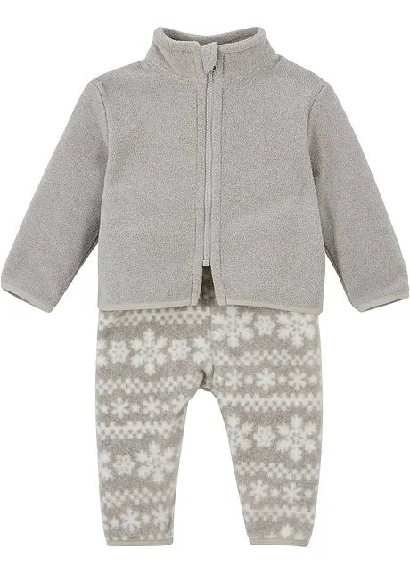 Giacca e pantaloni in pile (set 2 pezzi), bpc bonprix collection