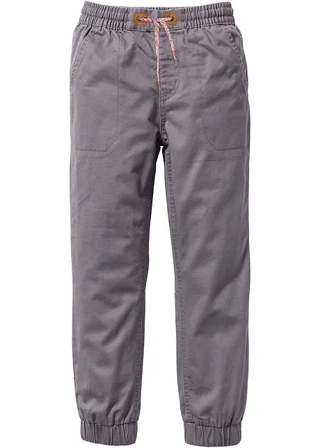 Pantaloni termici foderati in cotone, regular fit, bonprix