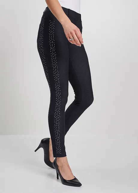Jeggings termici con strass, bpc selection