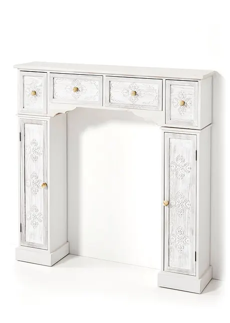 Consolle caminetto con ante e cassetti, bpc living bonprix collection