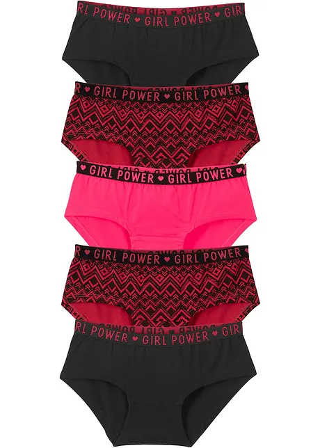 Culotte con cotone morbido (pacco da 5), bonprix