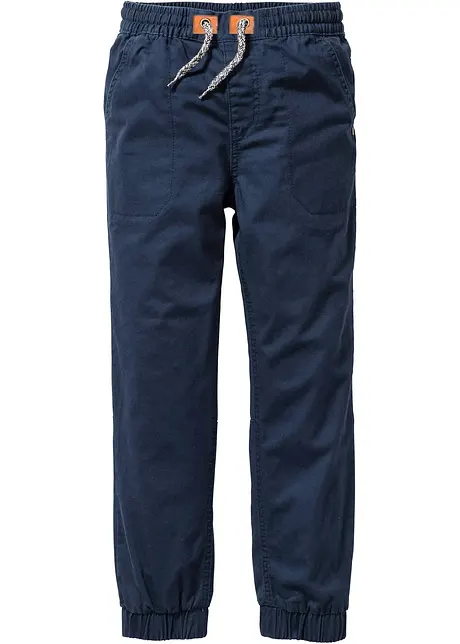 Pantaloni termici foderati in cotone, regular fit, bonprix