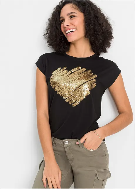 Maglia in misto viscosa, bonprix