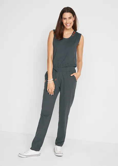 Tuta in jersey di misto cotone, bonprix