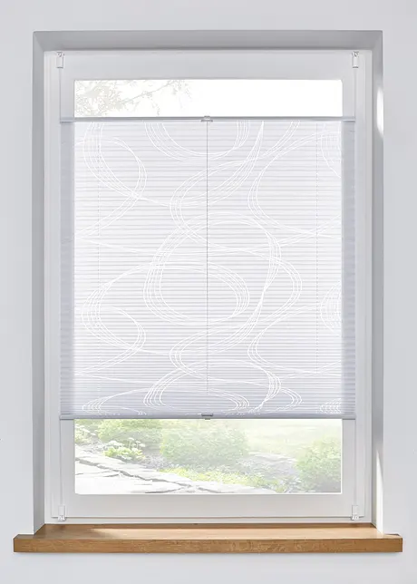 Tenda plissettata con motivi devoré, bpc living bonprix collection