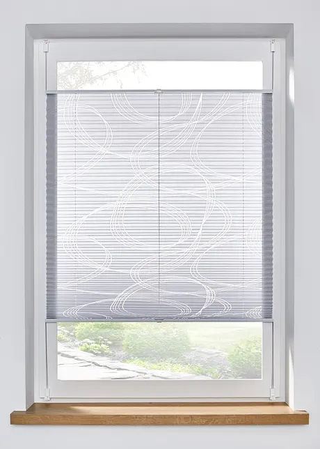 Tenda plissettata con motivi devoré, bpc living bonprix collection