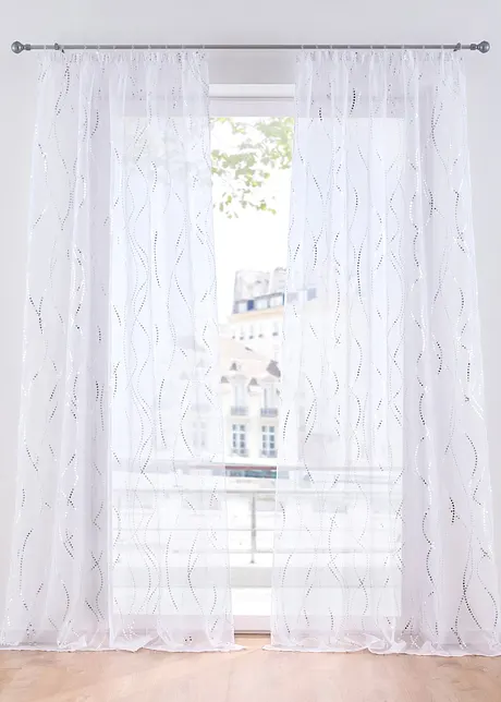 Tenda in fantasia lucida (pacco da 1), bonprix