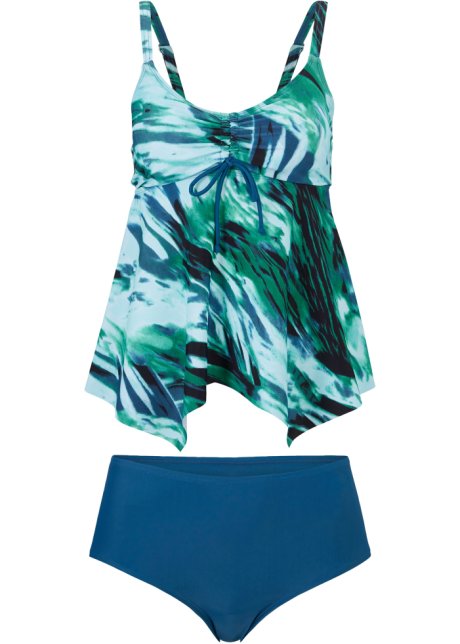 Tankini Bonprix Donna Sport & Swimwear Costumi da bagno Tankini set 2 pezzi Verde 