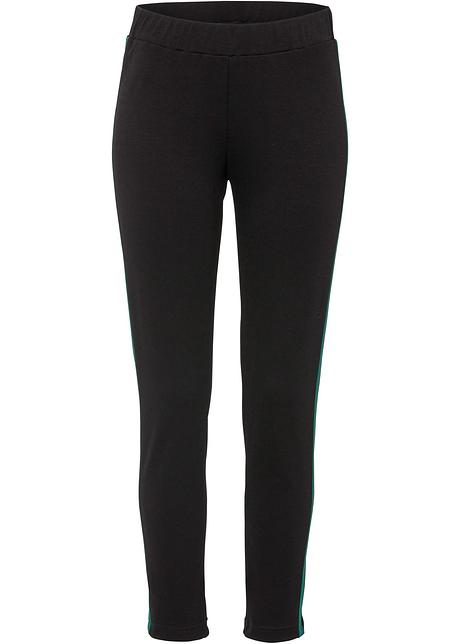 Leggings - Nero / verde