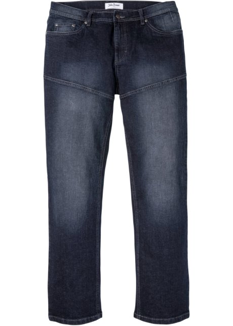 Jeans elasticizzati regular fit tapered taglio comfort Blu Bonprix Uomo Abbigliamento Pantaloni e jeans Jeans Jeans affosulati 