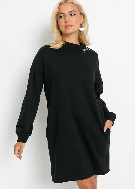 Abito in felpa oversize, bonprix