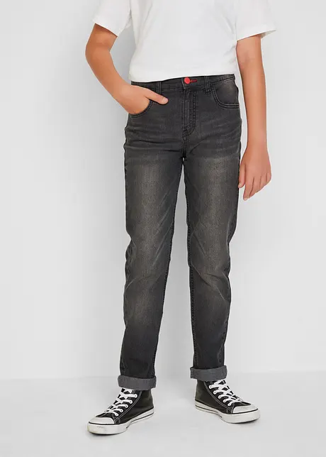Jeans con lavaggio cool slim fit, John Baner JEANSWEAR