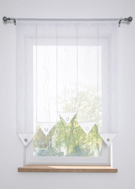 Una decorazione per la finestra molto originale - Bianco, Coulisse