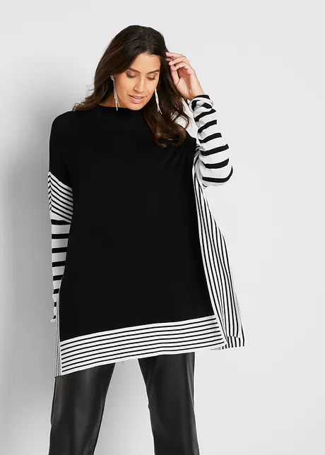 Maglione con viscosa sostenibile, bonprix