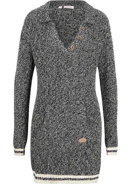 MAGLIONE LUNGO ABBY nero - Maglieria - MAGLIONI \u0026 FELPE