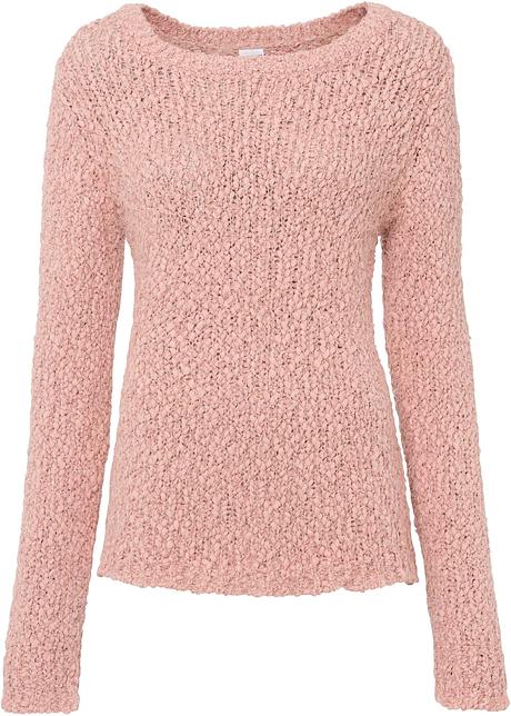 Maglione morbidissimo con effetto lucido - Rosa antico