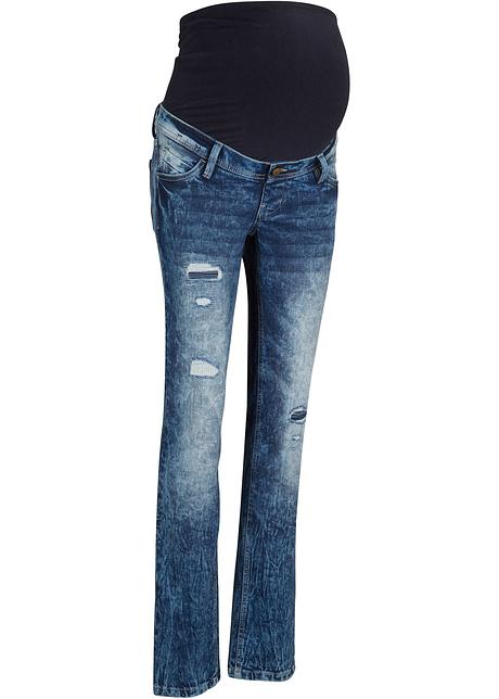 Jeans prémaman moderni - Dark blu stone, T.N.