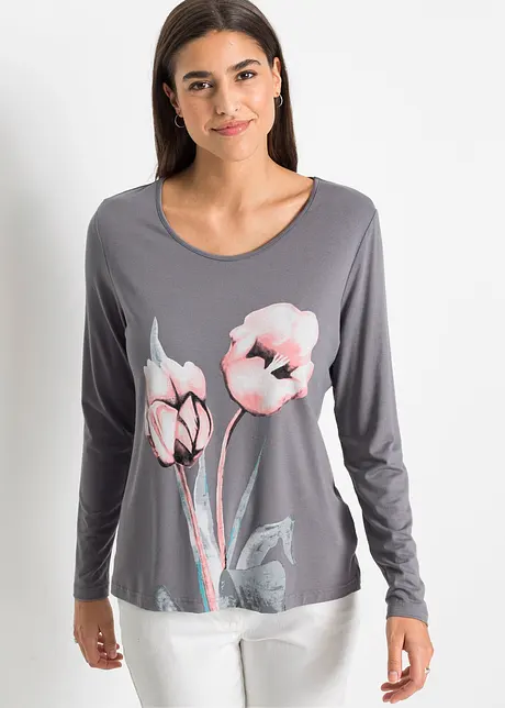 Maglia stampata a maniche lunghe, bpc selection