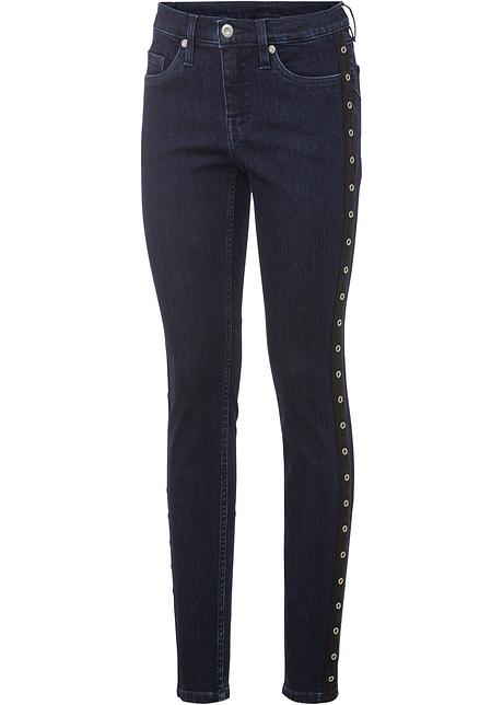 Jeans stilosi dalla vestibilità aderente - Dark denim