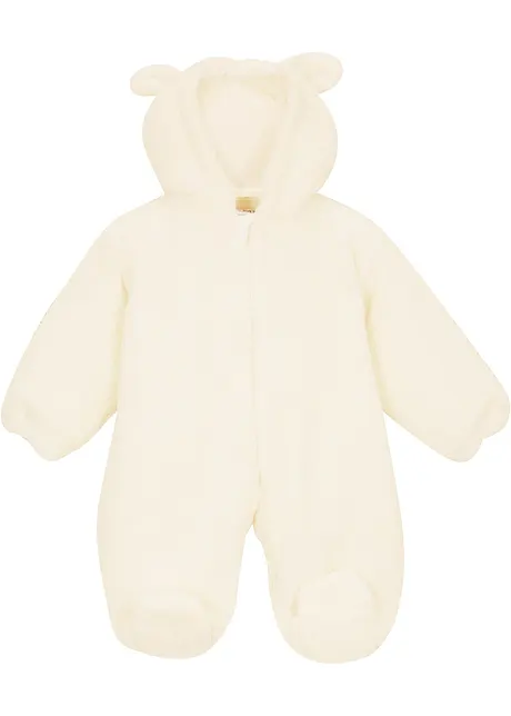 Tutina teddy in pellicciotto di pile, bpc bonprix collection