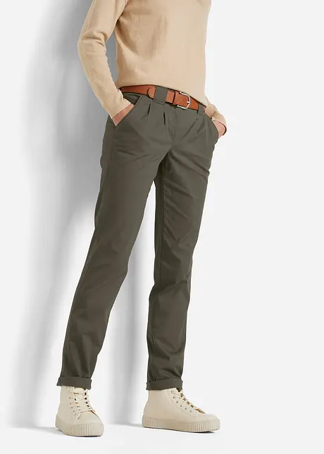 Pantaloni chino elasticizzati, bonprix