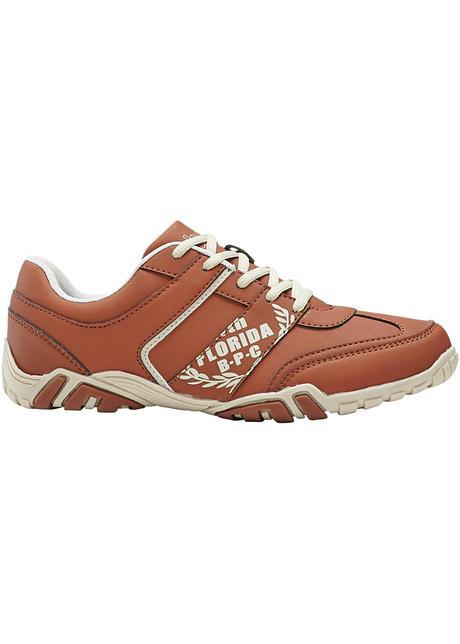 Sneaker sportive basse per gli uomini al passo con la moda - Cognac
