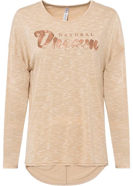 Maglia scollo a v maniche lunghe Prada Beige size 42 IT in Other - 2026505