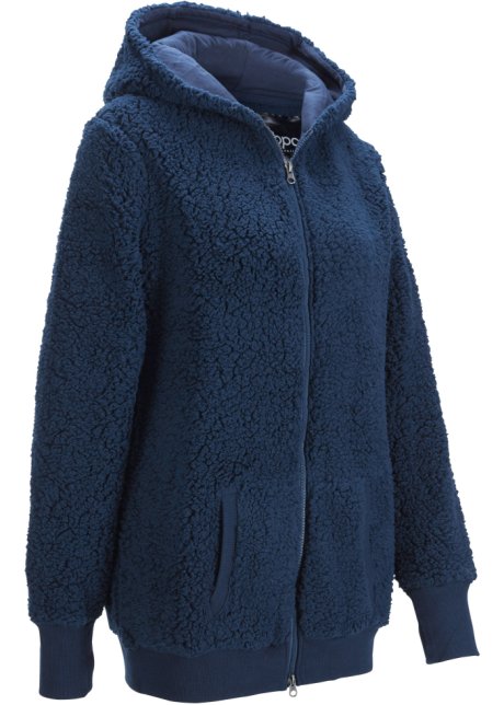 Blu Gilet funzionale 3 in 1 con giacca in pile Bonprix Donna Abbigliamento Cappotti e giubbotti Giacche Giacche di pile 