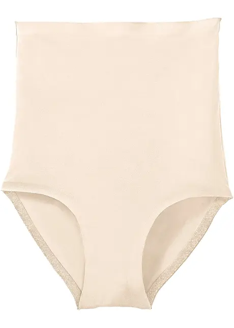 Slip alto senza cuciture con effetto modellante leggero, bonprix