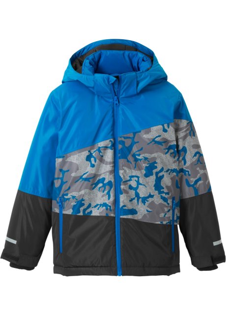 Blu Bonprix Bambina Abbigliamento Cappotti e giubbotti Giacche Giacche a vento Giacca da sci impermeabile e traspirante 