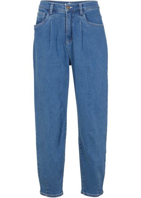Jeans elasticizzati modellanti a palloncino Bonprix Donna Abbigliamento Intimo Intimo modellante Blu 