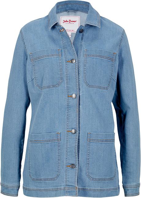 Giacca di jeans moderna - Azzurro denim