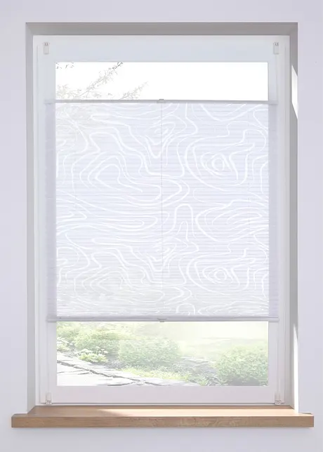 Tenda plissettata devoré con fantasia grafica, bpc living bonprix collection
