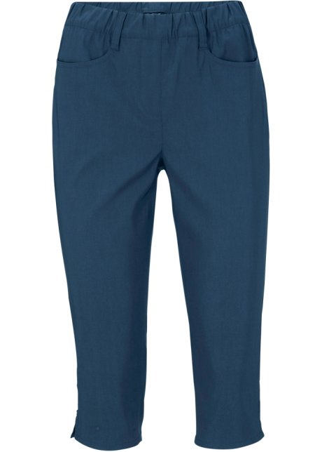 Blu Bonprix Donna Abbigliamento Pantaloni e jeans Pantaloni Pantaloni capri Pinocchietto super elasticizzato 
