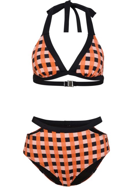 Bikini push up sostenibile set 2 pezzi Bonprix Donna Sport & Swimwear Costumi da bagno Bikini Bikini Push Up Arancione 